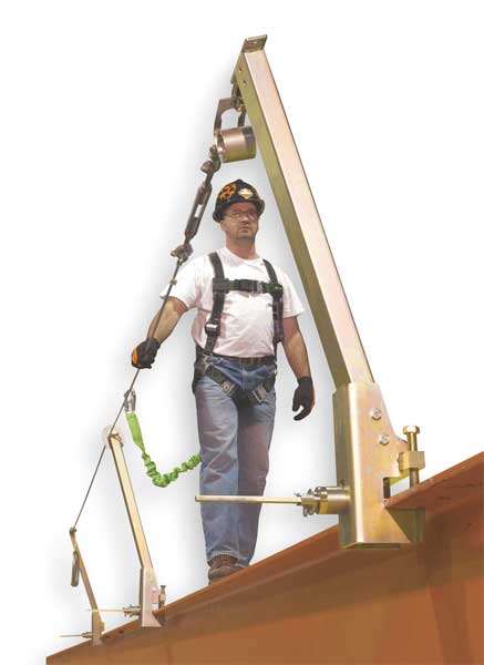 Horizontal Lifeline System, 120 ft., 310 lb Weight Capacity