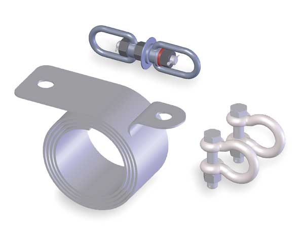 Horizontal Lifeline Kit, Temporary