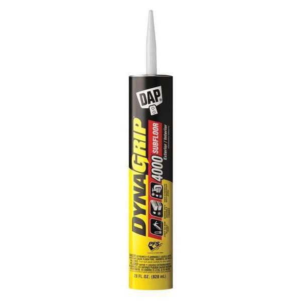 Floor Adhesive, 4000 Subfloor Series, Tan, 28 oz, Cartridge