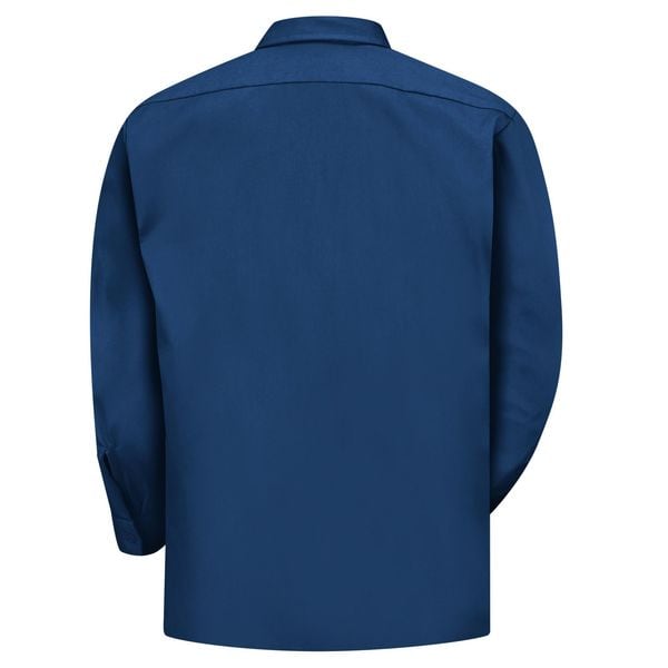 Long Sleeved Shirt, Nvy, 65 per PET/35 Ctn, 2XL