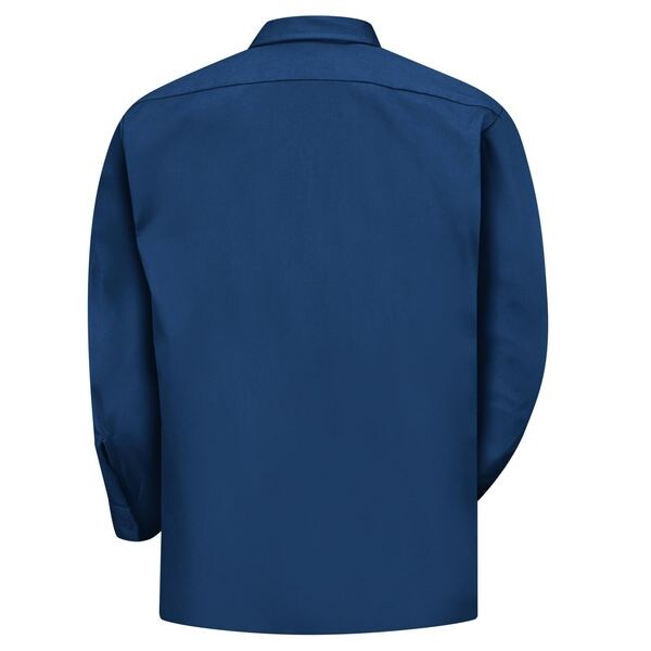 Long Sleeved Shirt, Nvy, 65 per PET/35 Ctn, 3XL
