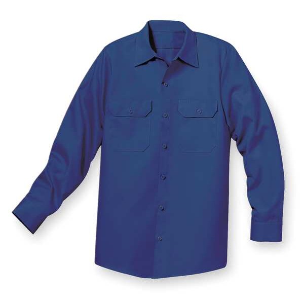 Long Sleeved Shirt, Nvy, 65 per PET/35 Ctn, 3XL