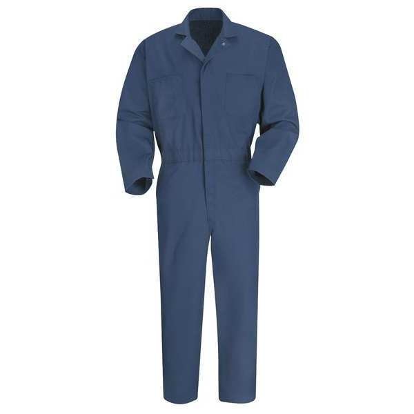 Coverall, Chest 48In., Navy