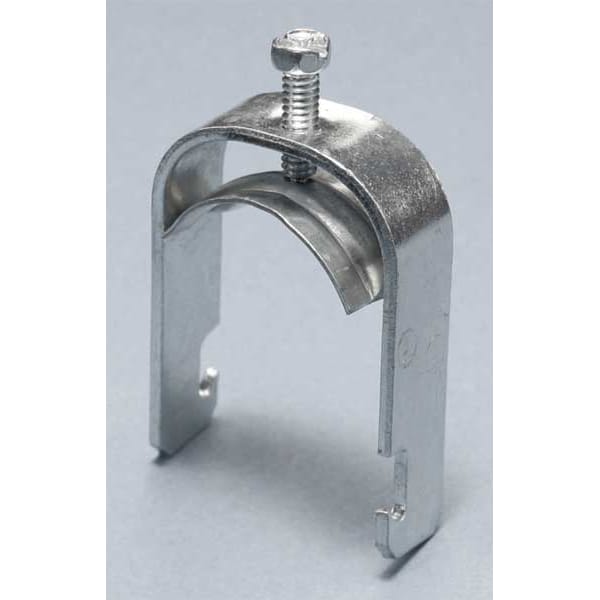 Conduit Clamp, 3/4 In EMT, Silver