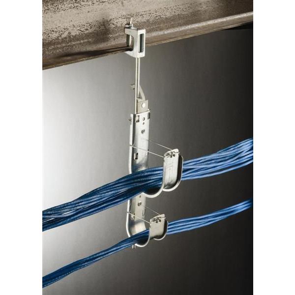 Conduit Clip, Spring Steel
