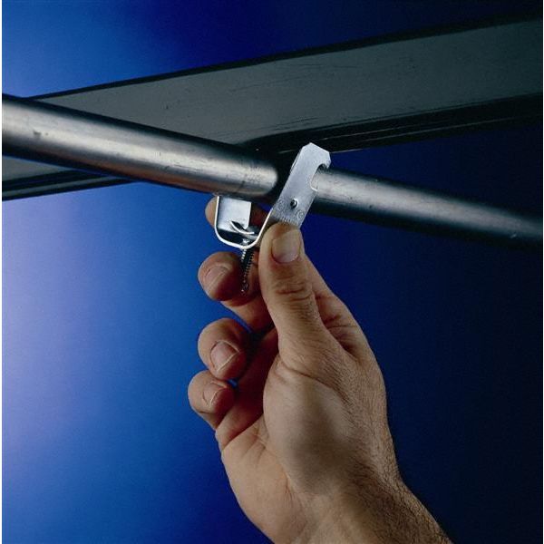 Conduit Clamp, 3 In EMT, Silver