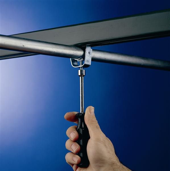 Conduit Clamp, 1 In EMT, Silver