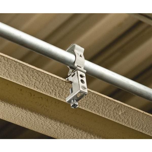 Beam Clamp, 1/2 to 3/4 in., 3 Layer Finish