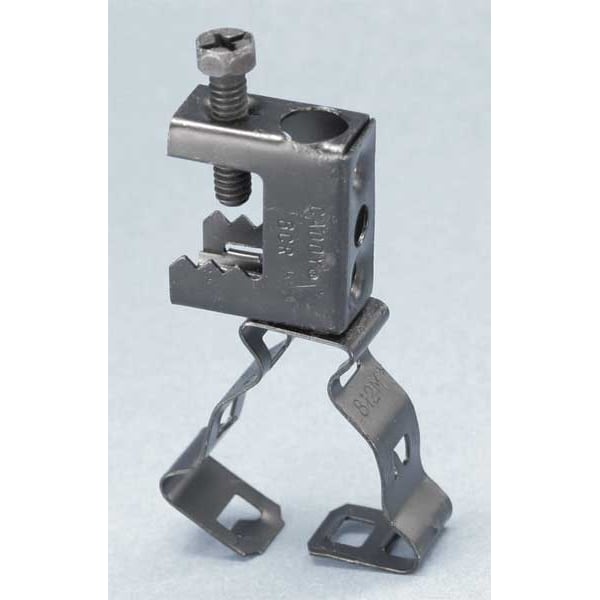 Beam Clamp, 1/2 to 3/4 in., 3 Layer Finish
