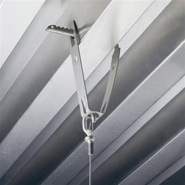 Roof Deck Drop Wire Hanger, Spring Steel