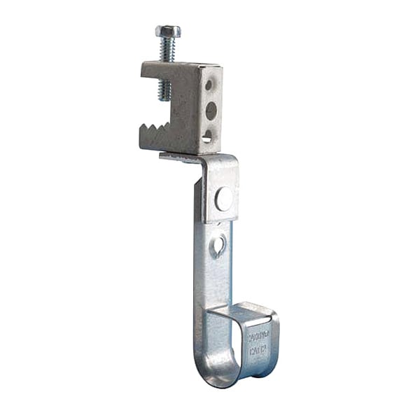 J-Hook, Screw On 1/8-1/2 In Flange