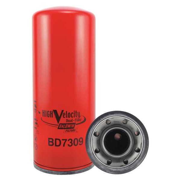 Oil Fltr, Spin-On, High Velocity, Dual-Flow
