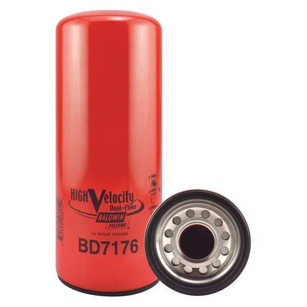 Oil Fltr, Spin-On, High Velocity, Dual-Flow