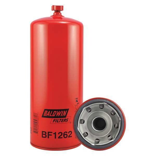 Fuel Filter, 12 1/16 in Length, 4 21/32 in Outside Dia