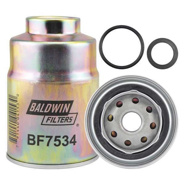 Fuel Filter, 5-7/16 x 3-9/16 x 5-7/16 In