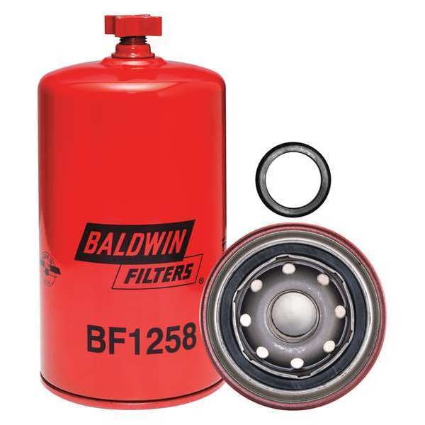 Fuel Filter, 7-7/16 x 3-11/16 x 7-7/16 In