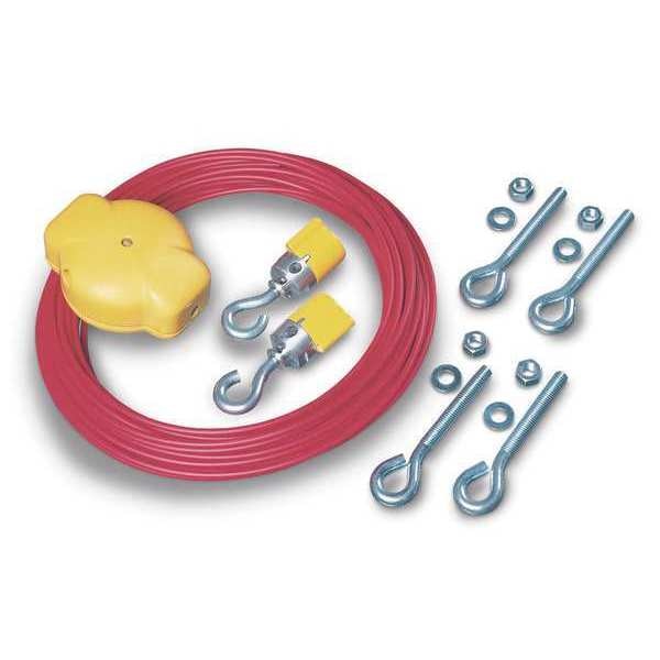 Cable Kit, PVC Covered Steel, 16ft. 5in.L