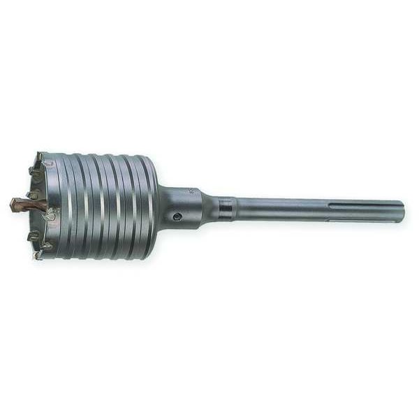 SDS Max Core Bit W/Shank, 3 1/4 In, 12 L