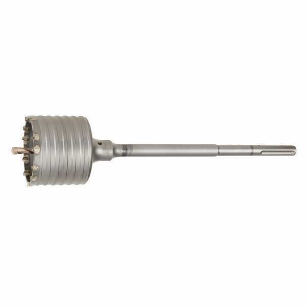 SDS Max Core Bit W/Shank, 3 9/16 In, 22 L