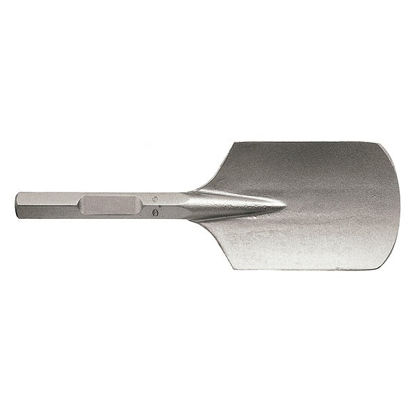 Hammer Steel, Clay Spade, 3/4 Hex, 4 1/2 W