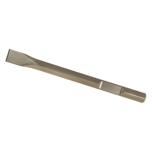 Hammer Steel 1 1/8 Hex, Flat Chisel