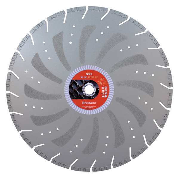 Diamond Saw Blade, Metal, 12 in. Dia.