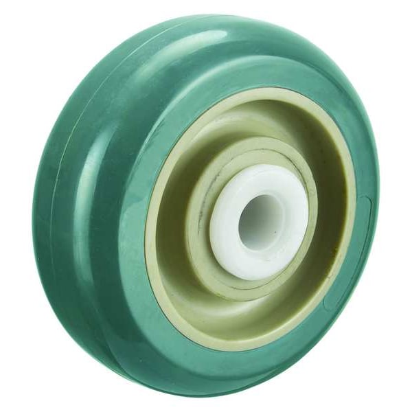 Caster Wheel, 1/2 in. Bore Dia., 300 lb.