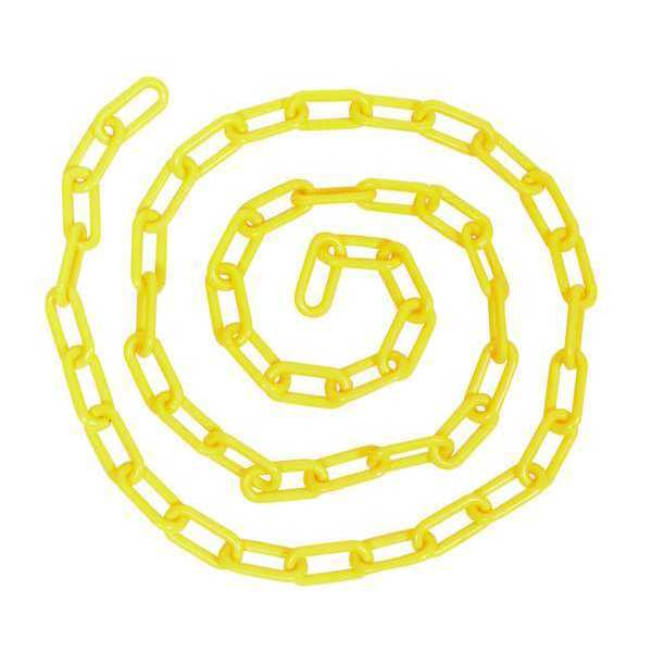 Plastic Chain, 240 In., Yellow