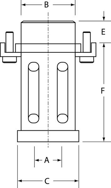 Ball Bushing Die, Bore Dia 1.250 In