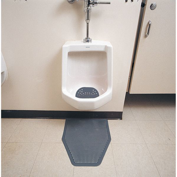 Black/Orange Mini-Diamond Studded Top Toilet Floor Mat 23