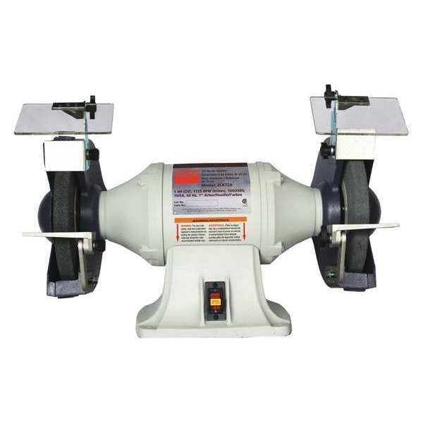 Bench Grinder, 10 in Max. Wheel Dia, 1 in Max. Wheel Thickness, 36/60 Grinding Wheel Grit