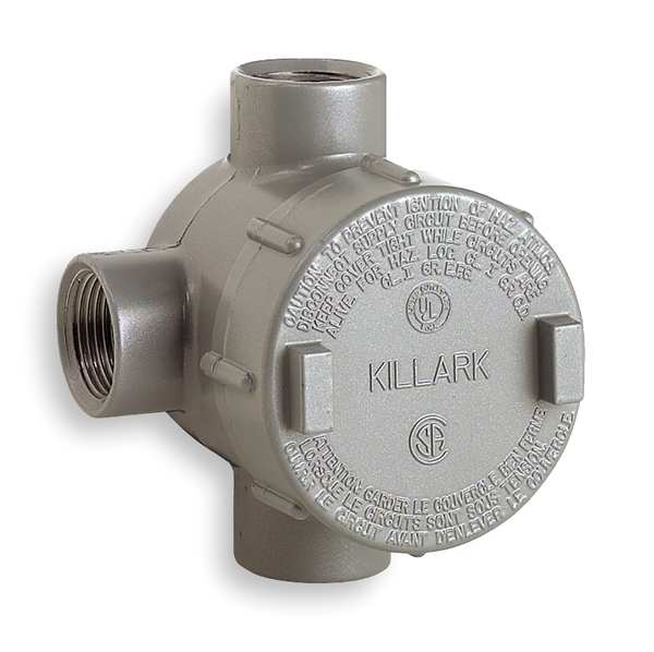 Conduit Outlet Body, Iron, 2 In.