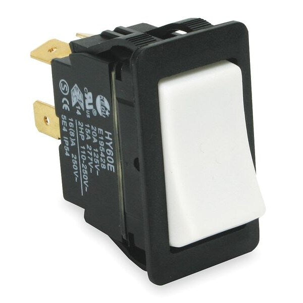 Rocker Switch, DPST, 4 Connections