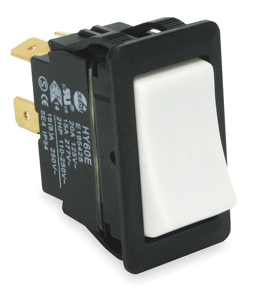 Rocker Switch, DPDT, 6 Connections