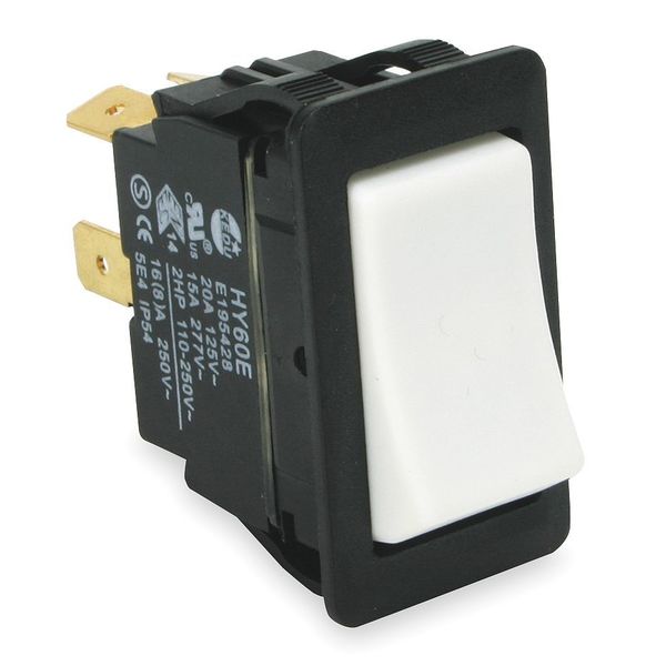 Rocker Switch, DPST, 4 Connections