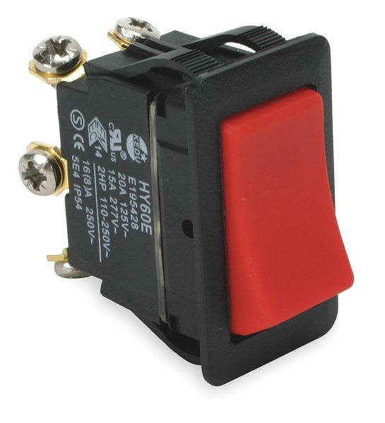 Rocker Switch, DPDT, 6 Connections