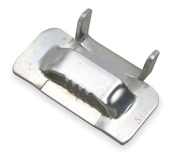 Strapping Buckle, 3/4 In., Banding, PK50