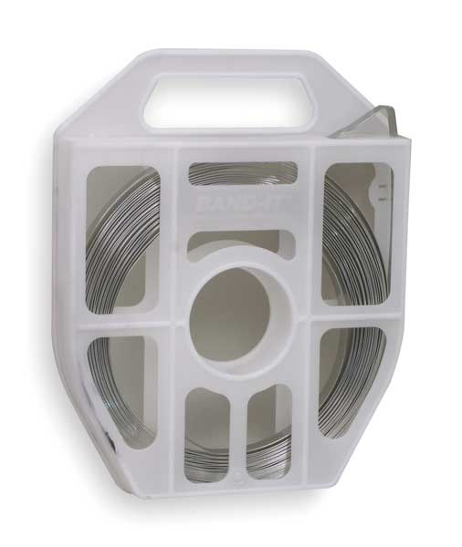 Stainless Steel Band, 30 mil, 50 ft. L