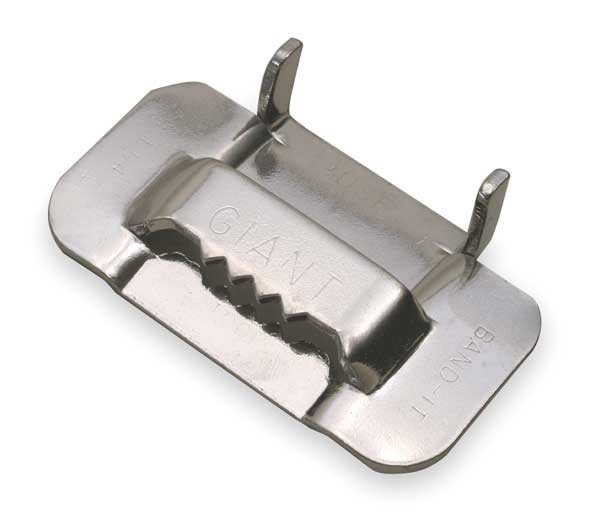 Band Clamp Buckles, 1-1/4 In, PK25