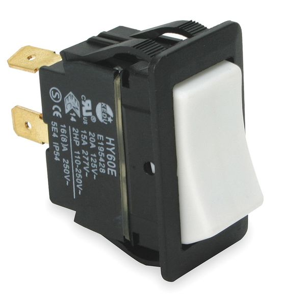 Rocker Switch, SPST, 2 Connections