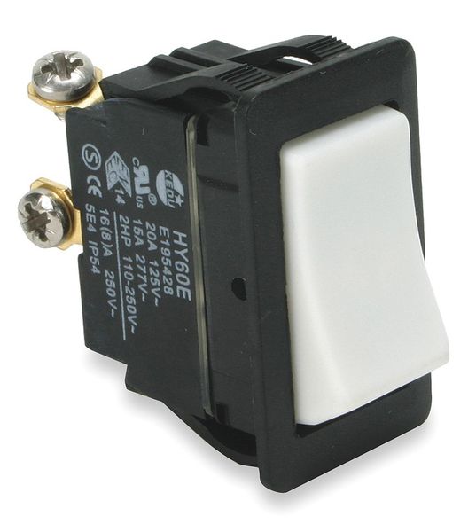 Rocker Switch, SPST, 2 Connections