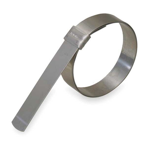 Band Clamp, SS, Min.Dia. 1-3/4 In., PK24