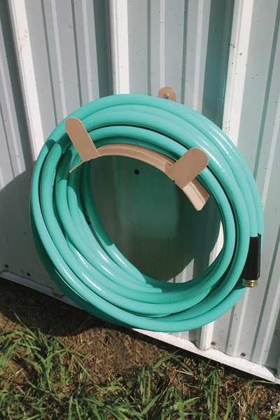 Wall Mount Hose Hanger, Steel, 6 In. Dia.