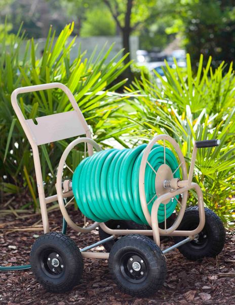Portable Hose Cart, Steel, 16-1/2 In.