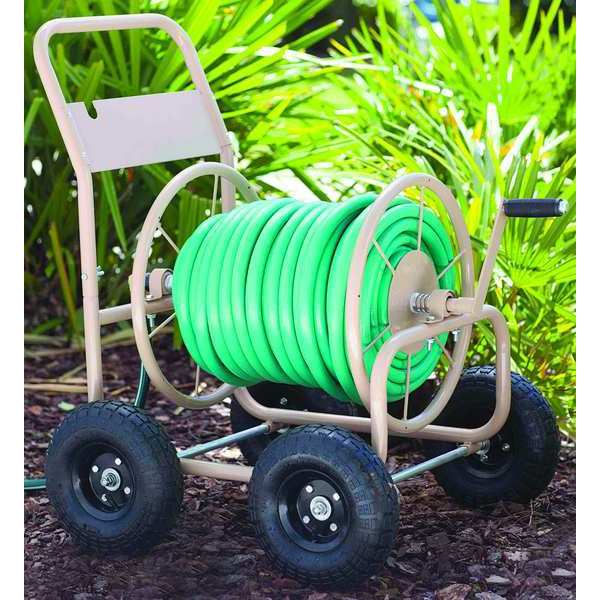 Portable Hose Cart, Steel, 16-1/2 In.