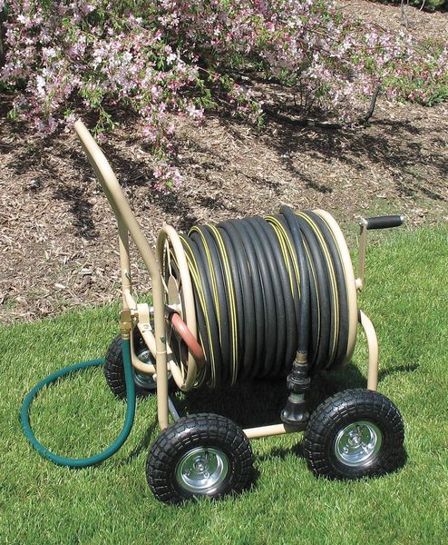Portable Hose Cart, Steel, 16-1/2 In.