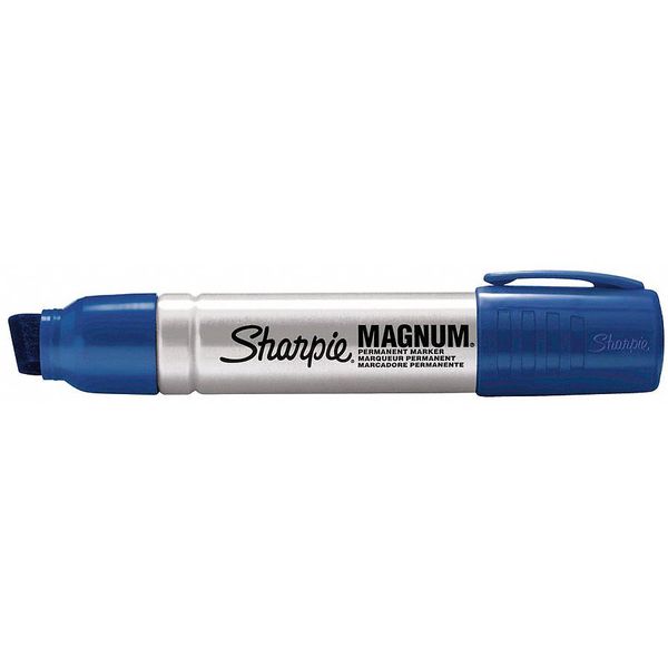 Permanent Marker, Oversized Chisel Tip Black PK12