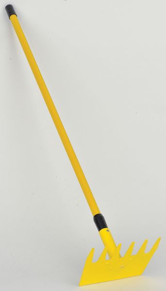 Hoe/Rake Combination Tool, Rake, McLeod, Fiberglass, 3.2 lb Head Weight, 4 ft Length