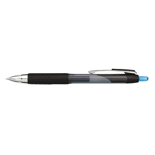 Retractable Gel Pen, Medium 0.7 mm, Blue PK12
