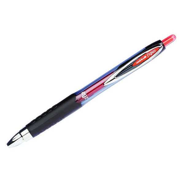 Retractable Gel Pen, Medium 0.7 mm, Red PK12